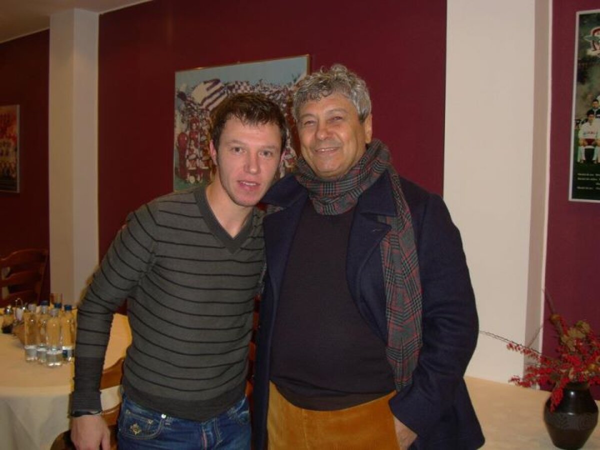 FOTO Mircea Lucescu a vizitat Pro Rapidul, bază inaugurată de el în urmă cu 14 ani