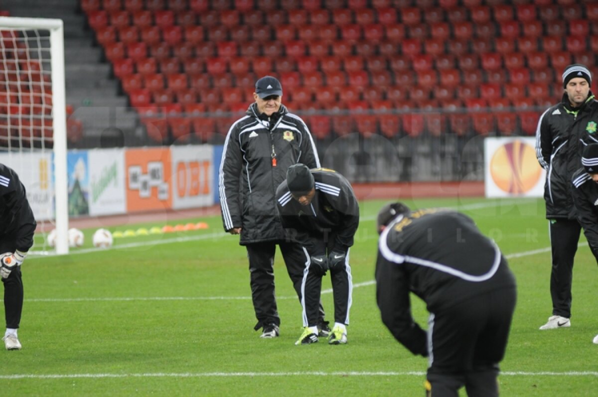 FOTO Vasluienii au efectuat antrenamentul oficial pe "Letzigrund"