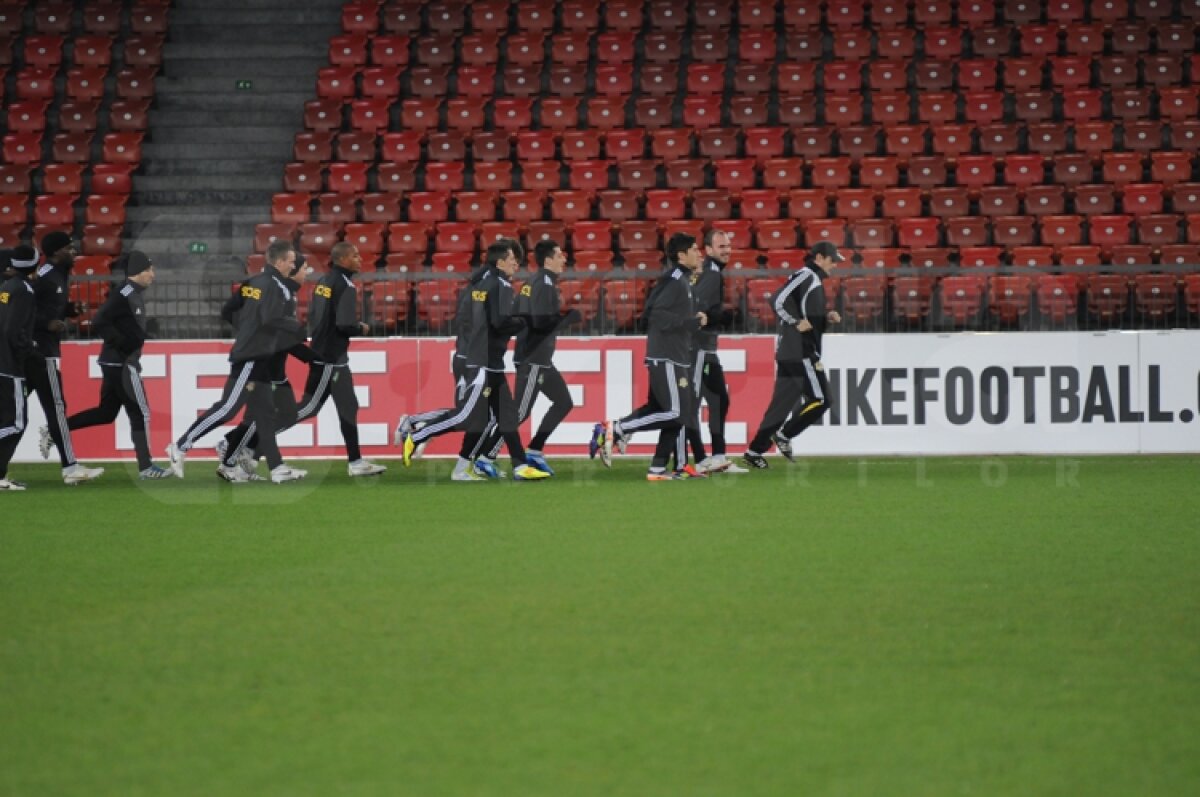 FOTO Vasluienii au efectuat antrenamentul oficial pe "Letzigrund"