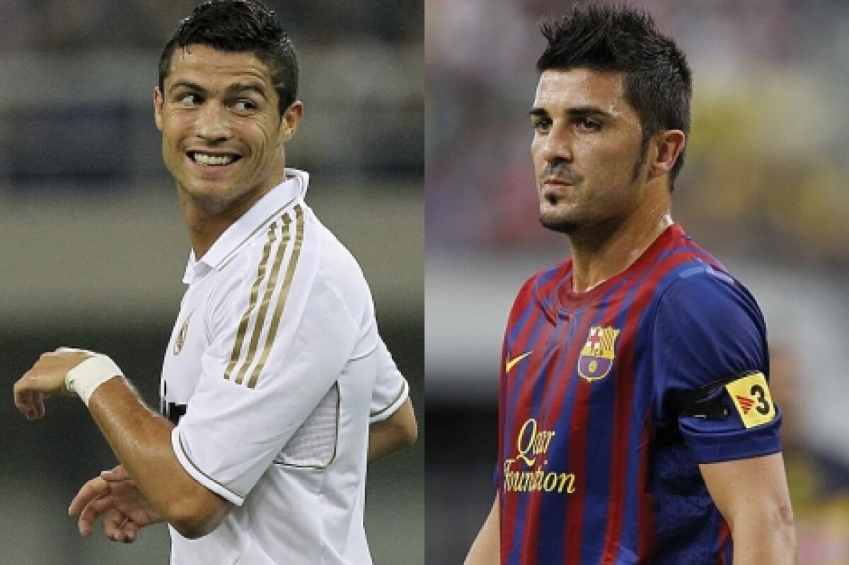 Presa iberică intră la duel » "Barça l-a scos la vînzare pe Villa!" vs. "Cristiano se gîndeşte să plece de la Real!"