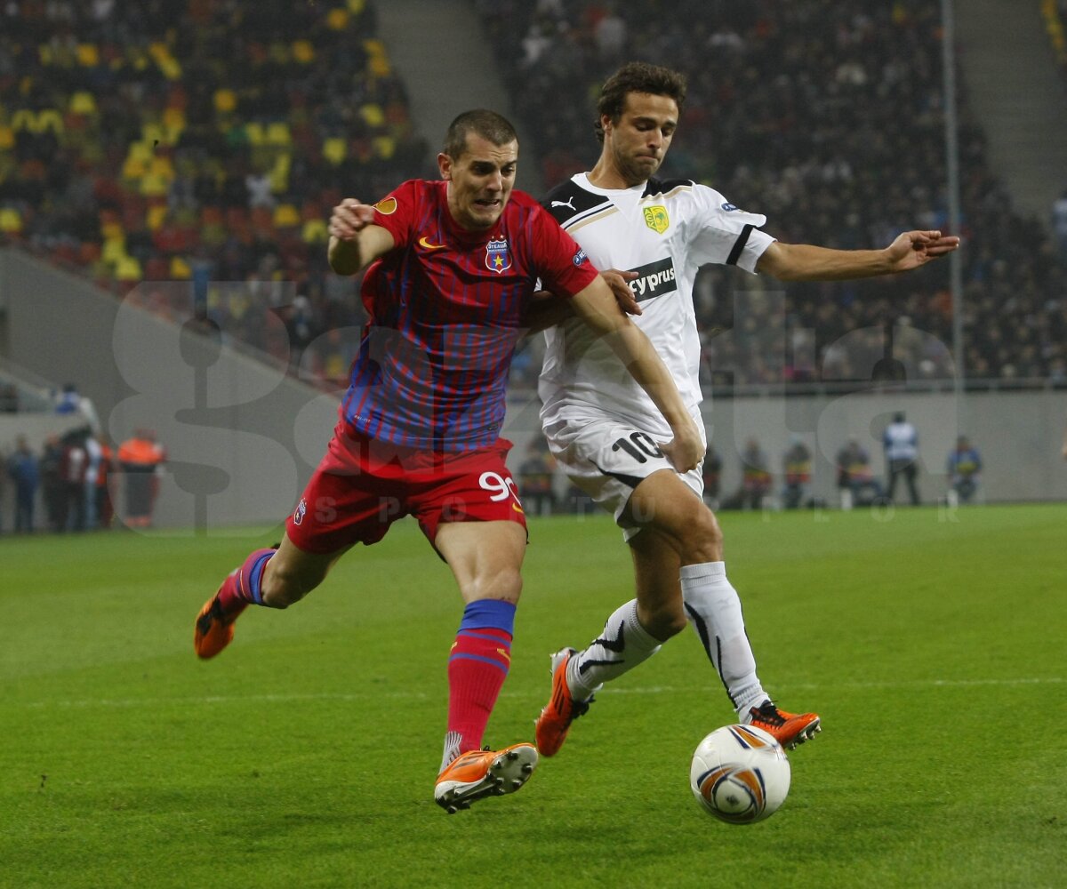 Steaua - Larnaca 3-1 »  Steaua s-a calificat în primăvara europeană după 5 ani