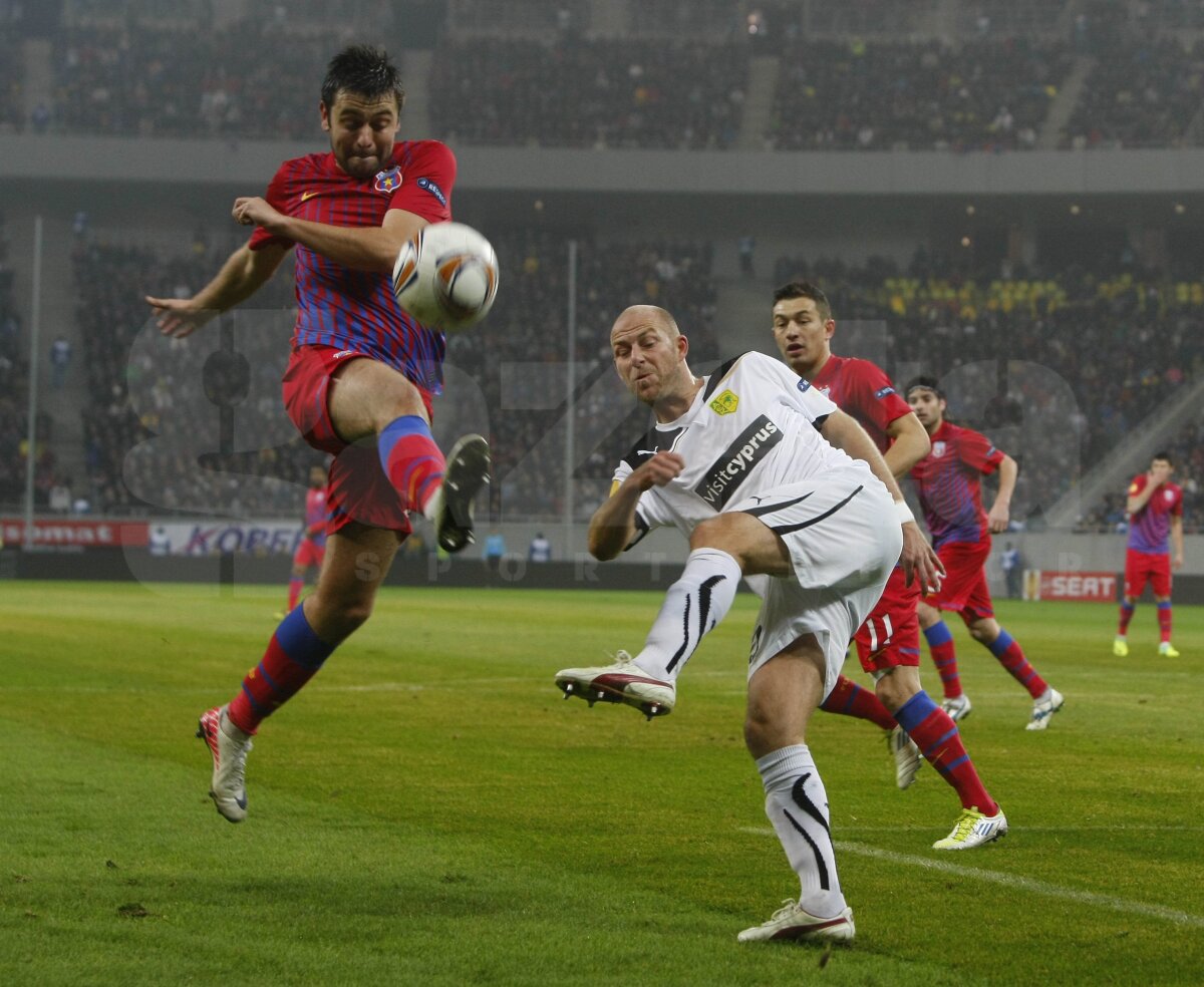 Steaua - Larnaca 3-1 »  Steaua s-a calificat în primăvara europeană după 5 ani