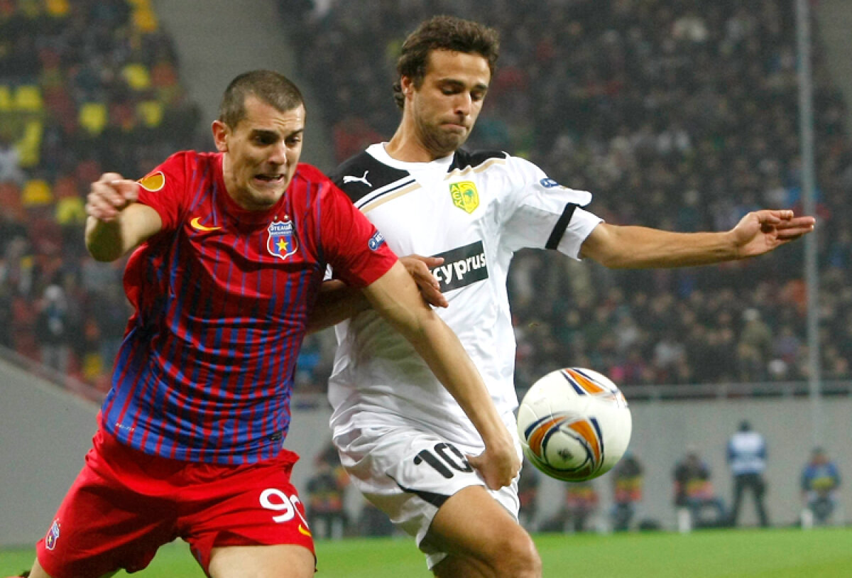 Steaua - Larnaca 3-1 »  Steaua s-a calificat în primăvara europeană după 5 ani