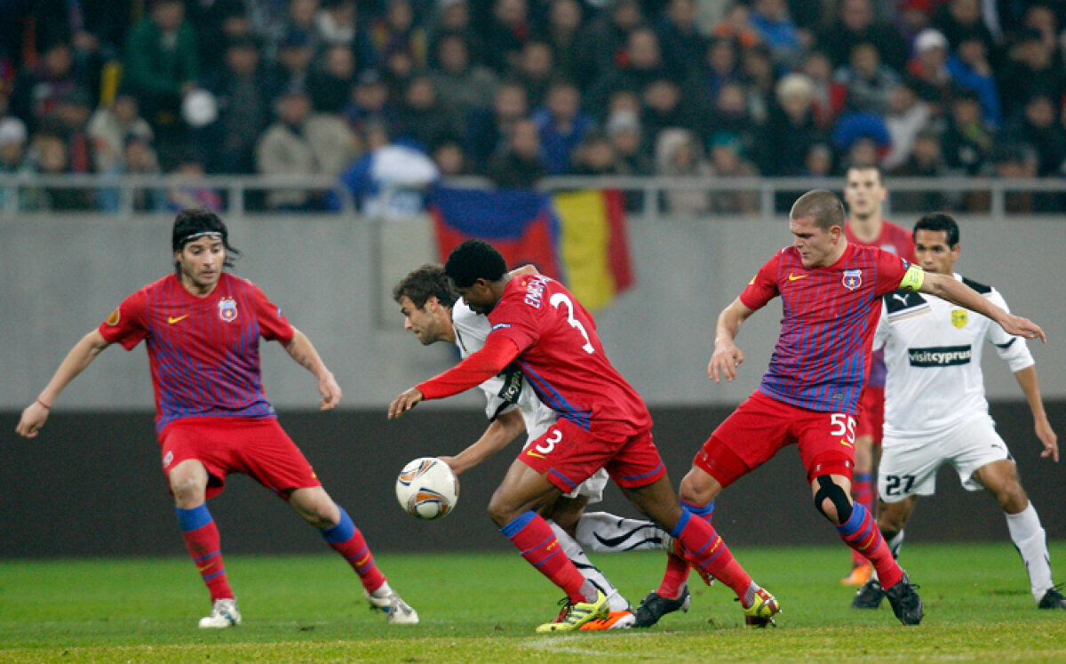 Steaua - Larnaca 3-1 »  Steaua s-a calificat în primăvara europeană după 5 ani