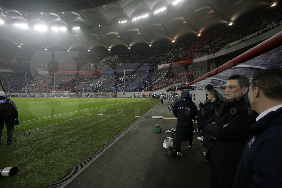 FOTO Coregrafie superbă realizată de fanii Stelei pe National Arena!