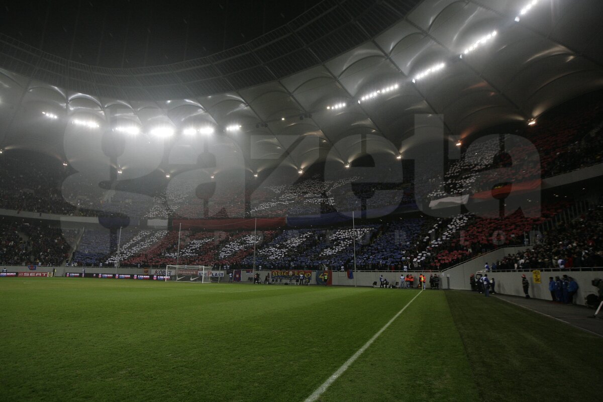 FOTO Coregrafie superbă realizată de fanii Stelei pe National Arena!