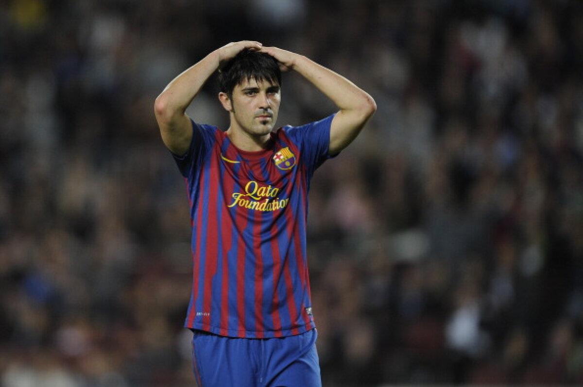 Adio, CE 2012! David Villa, fractură de tibie în meciul cu Al Sadd!