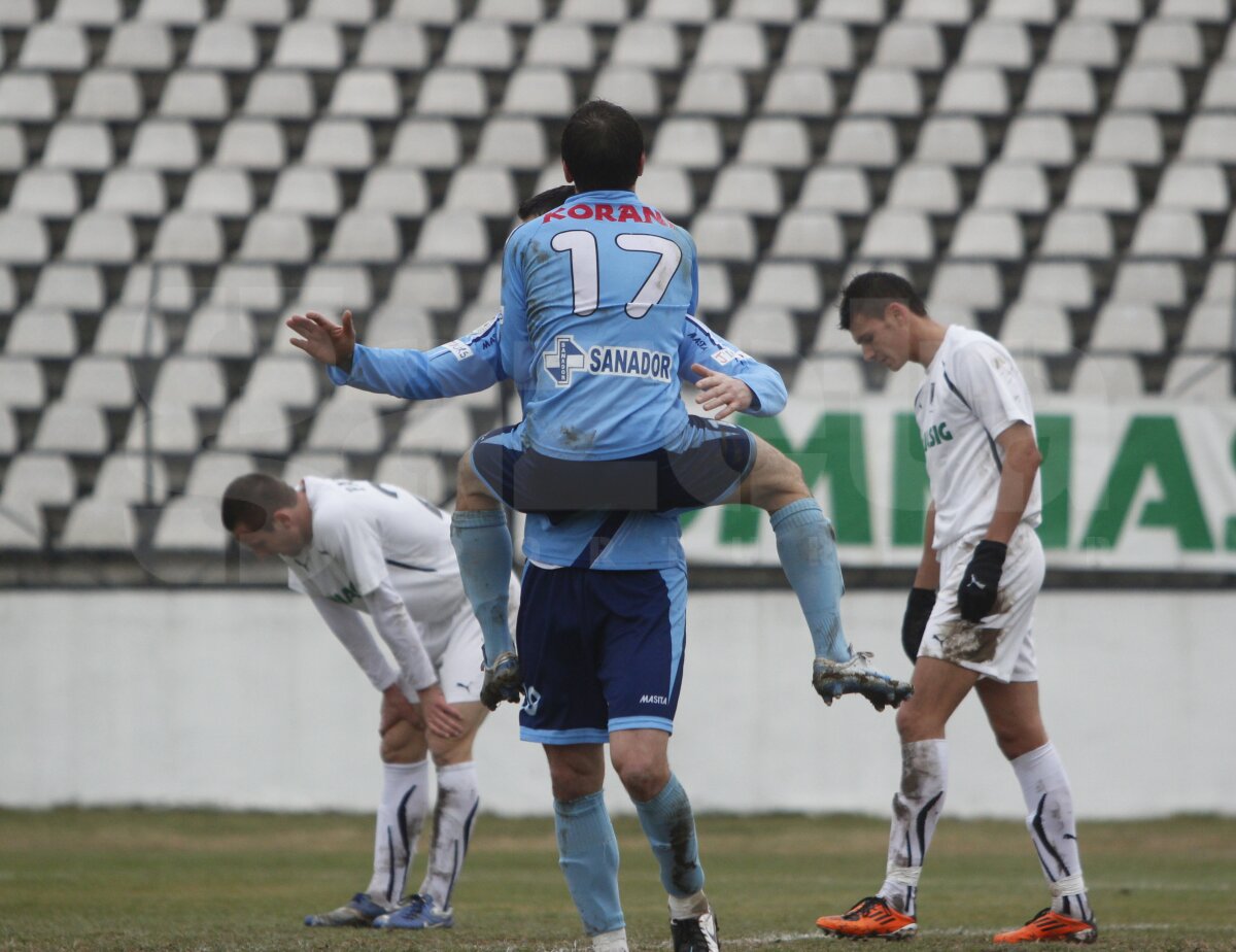Sportul - Chiajna 2-2 » "Studenţii" au fost "curăţaţi" de gafa portarului Popescu