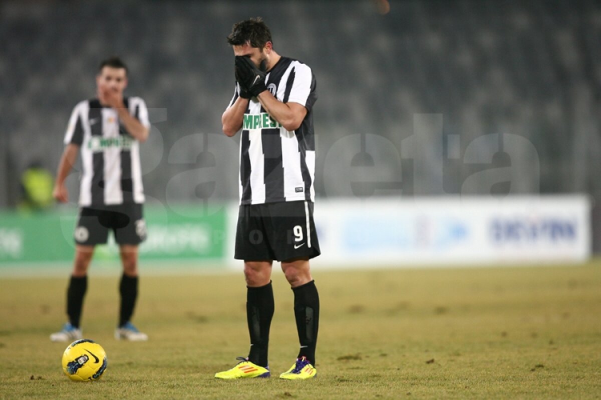 FOTO » "U" Cluj - CS Mioveni 2-2, după un meci cu trei eliminări