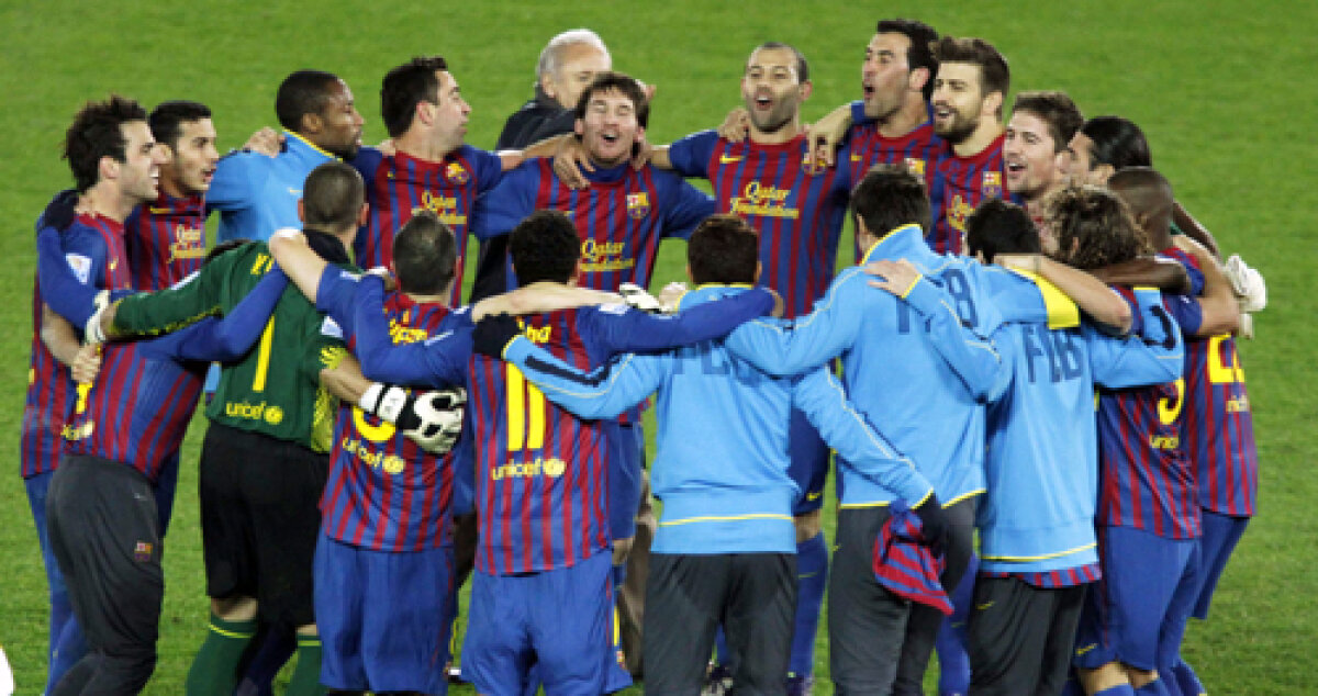 VIDEO & FOTO Singuri pe lume! » Barcelona a dat recital şi în finala cu Santos