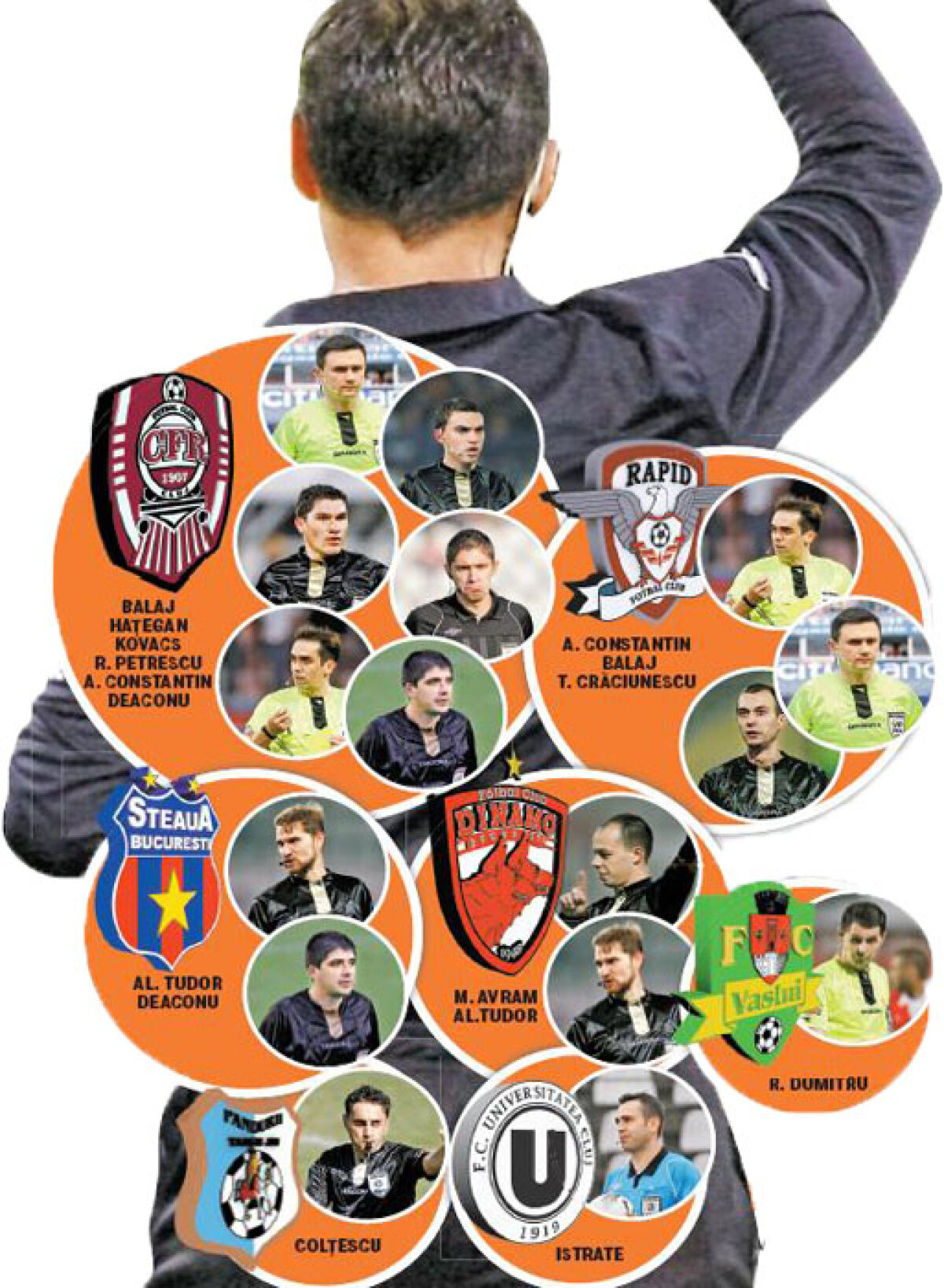 Caracatiţa care virusează fotbalul! » Pentru cine trag clopotele arbitrii