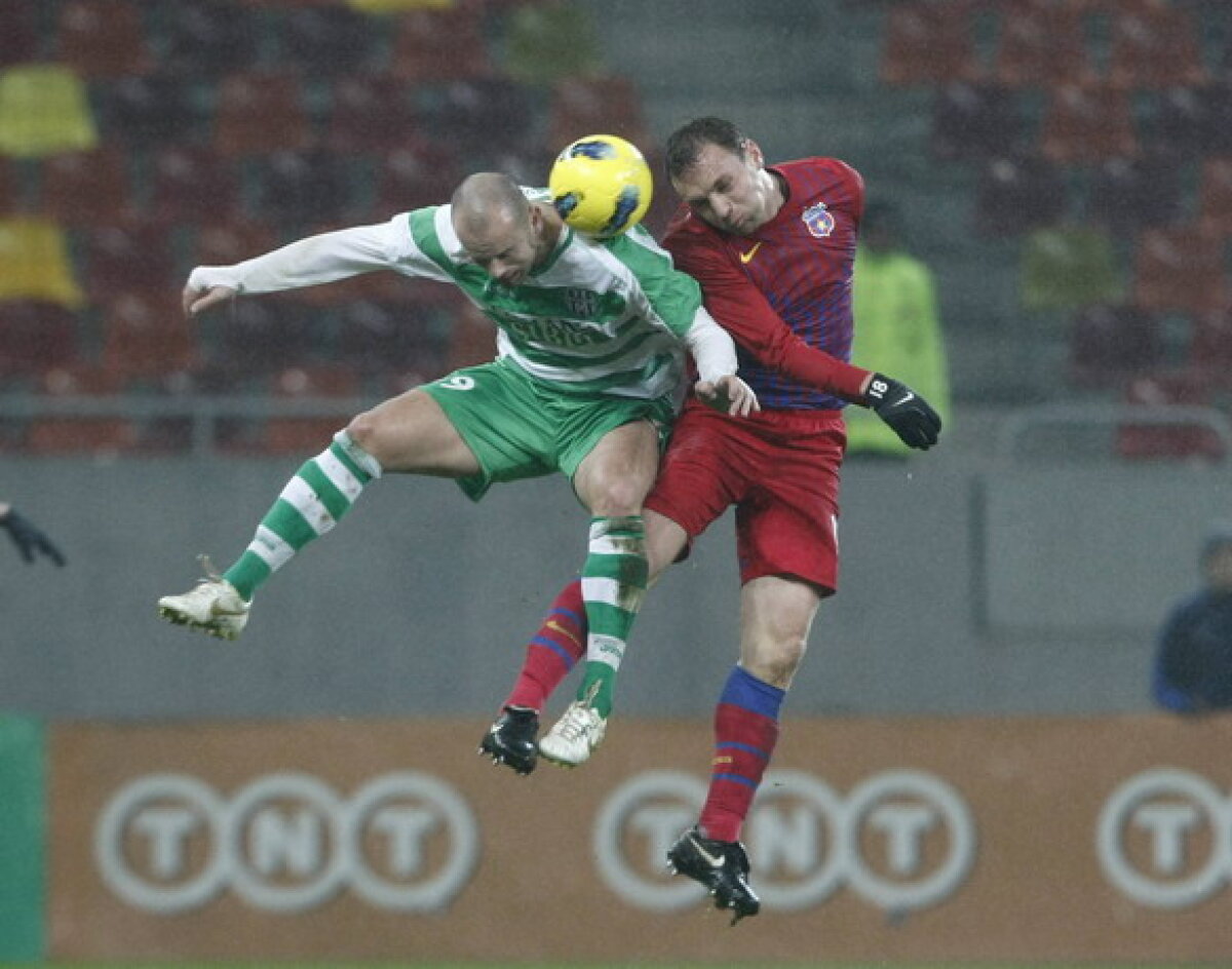 VIDEO & FOTO » Steaua - Voinţa Sibiu 1-0. Iliev aduce victoria în ultimul meci din 2011