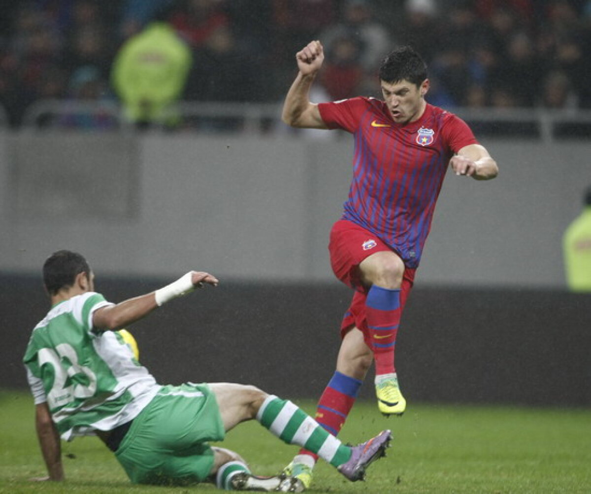 VIDEO & FOTO » Steaua - Voinţa Sibiu 1-0. Iliev aduce victoria în ultimul meci din 2011