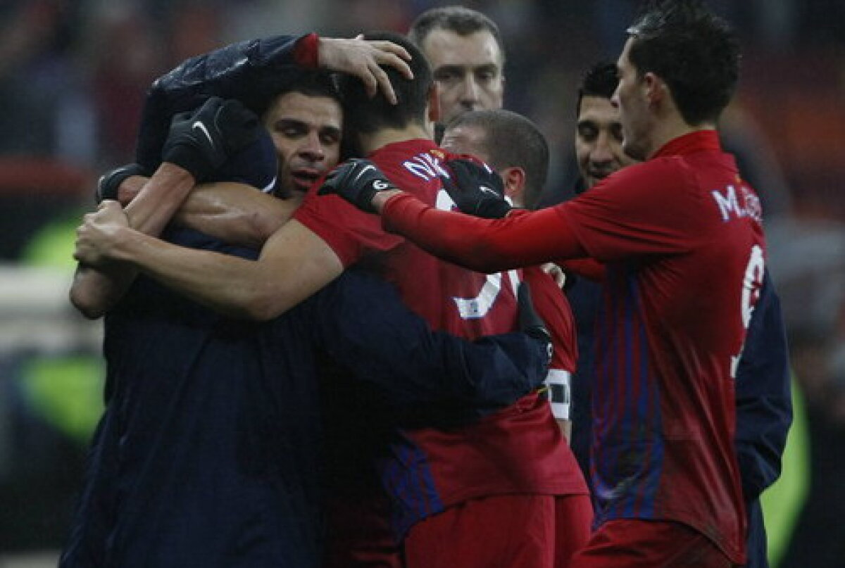 VIDEO & FOTO » Steaua - Voinţa Sibiu 1-0. Iliev aduce victoria în ultimul meci din 2011
