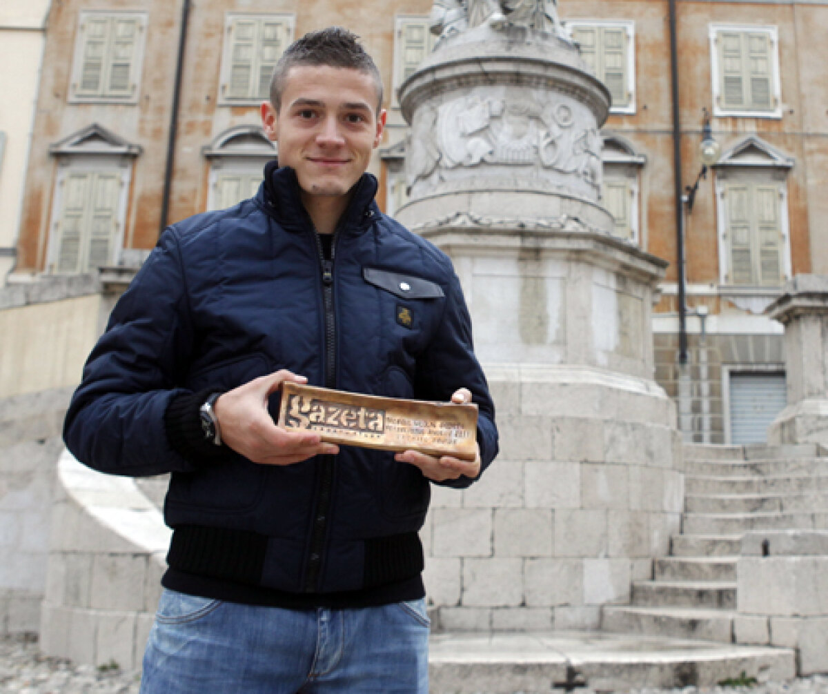 Torje este fotbalistul anului 2011: "Cel mai frumos cadou primit vreodată de Crăciun!"