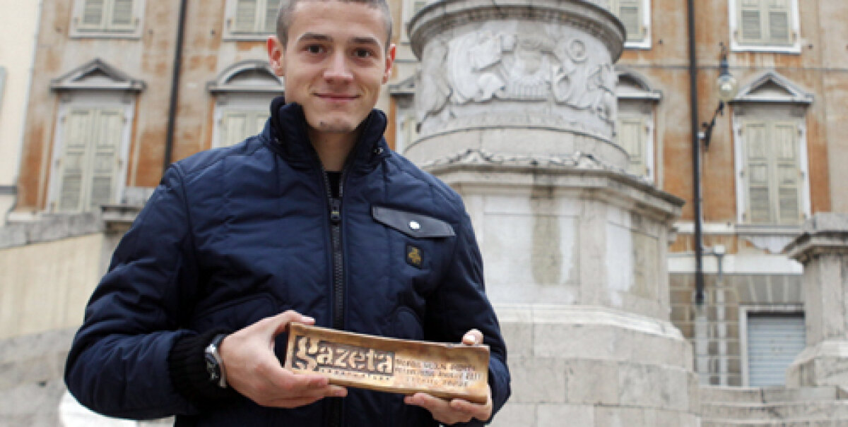 Torje este fotbalistul anului 2011: "Cel mai frumos cadou primit vreodată de Crăciun!"