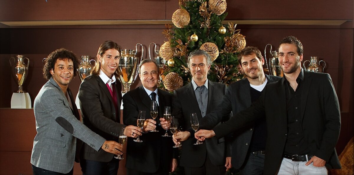 VIDEO şi FOTO Urările de Crăciun ale celor de la Real Madrid
