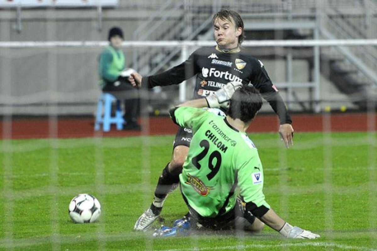 FOTO Pe urmele lui Moş Crăciun » Fotbalul finlandez are un campion român şi un portar desemnat cel mai bun pe postul său