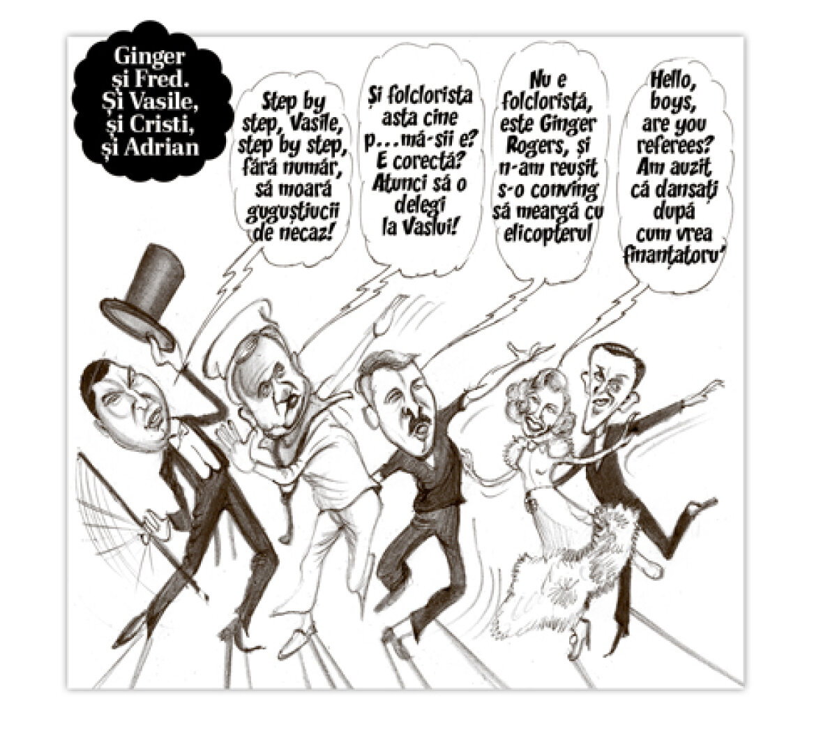 Să vină DNA-ul! » GSP vă prezintă cele mai frumoase caricaturi realizate de Emil Mierlă în 2011