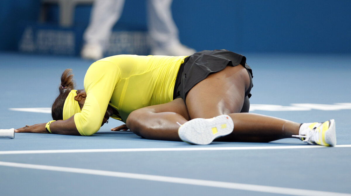 FOTO/ Calificată, dar accidentată » Participarea Serenei Williams la Australian Open pusă sub semnul întrebării