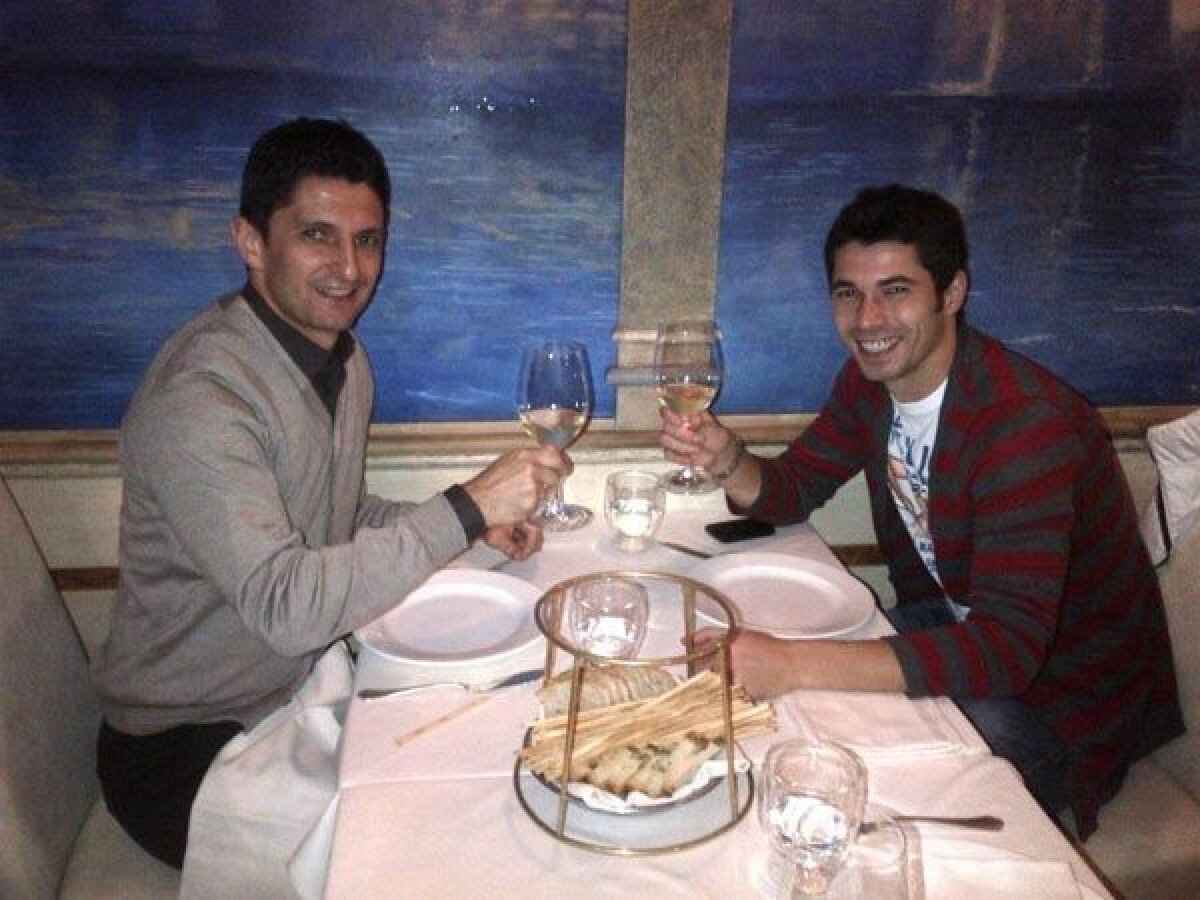 Lucescu şi Herea au luat masa la Roma cu "victima" lui Gardoş