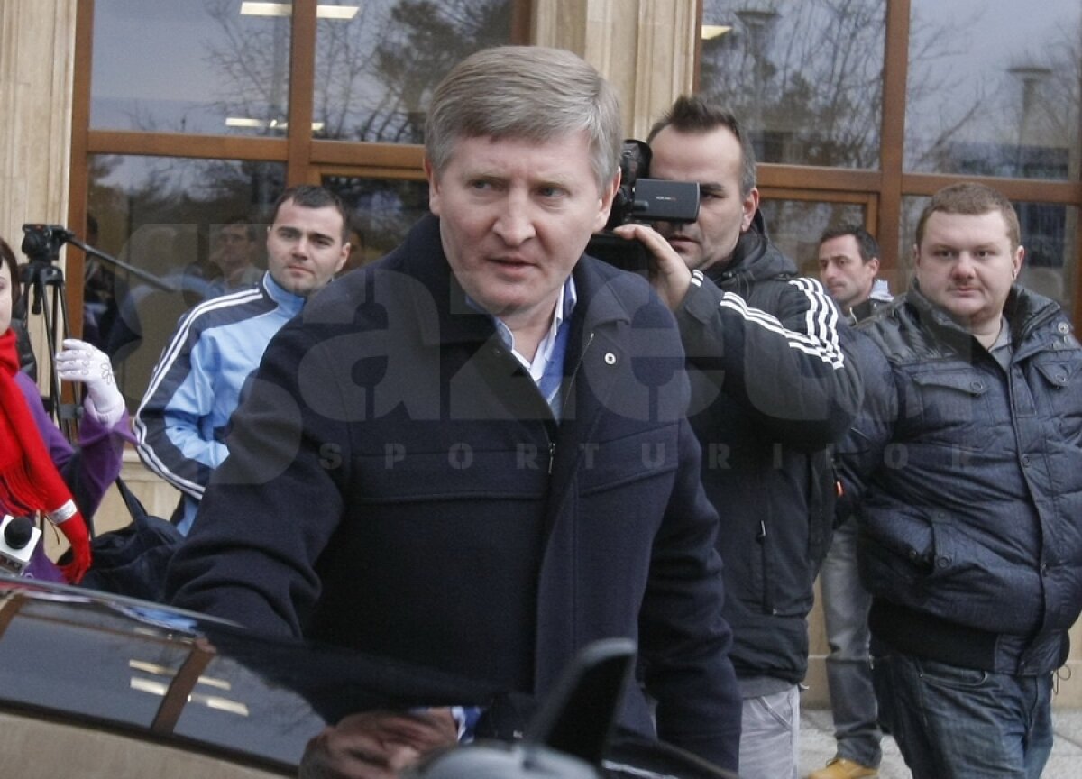 FOTO & VIDEO / Ahmetov: "Lucescu rămîne antrenorul Şahtiorului". Omul cu avere între 16 şi 25 de miliarde de dolari