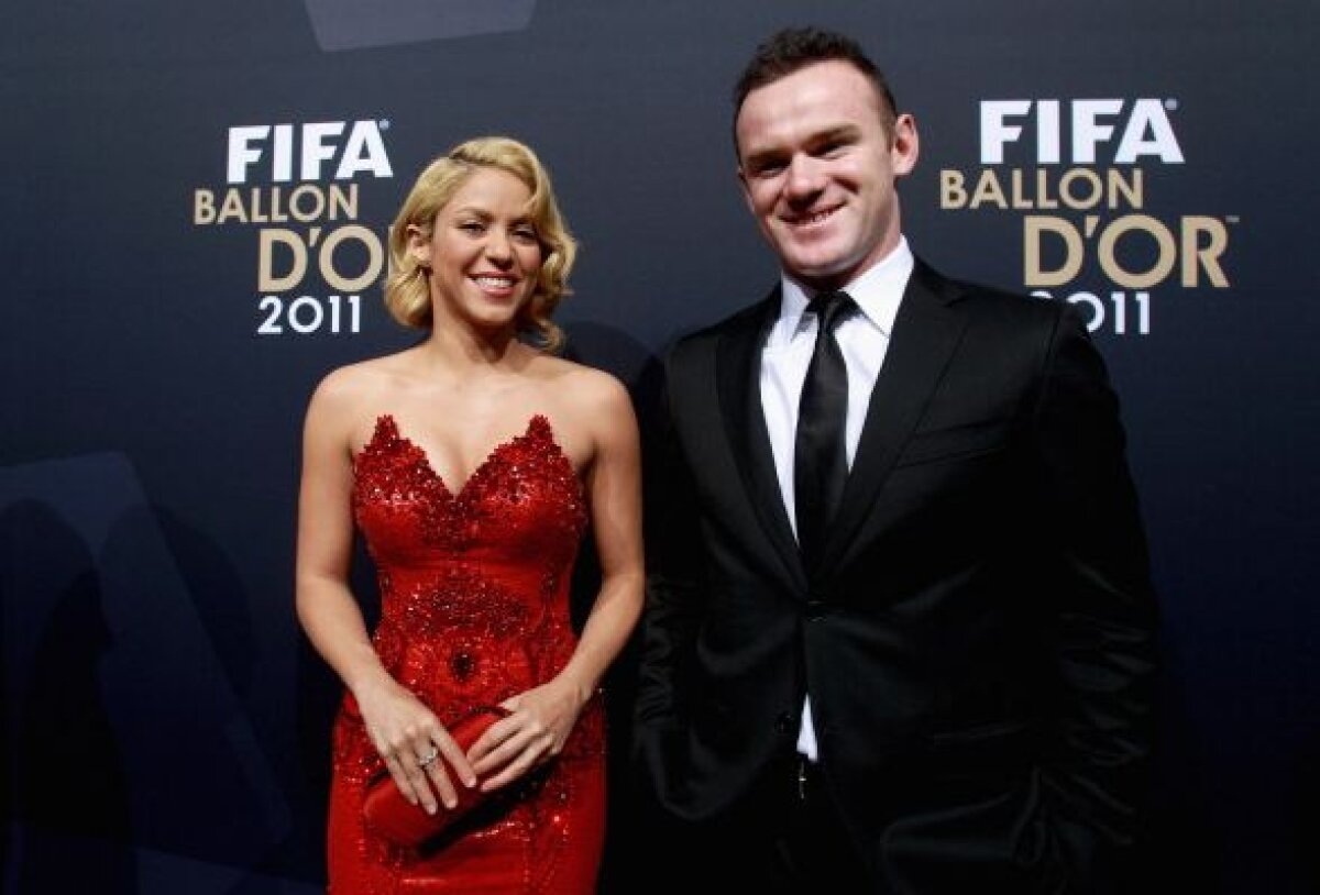 GALERIE FOTO Shakira a fost vedeta feminină a galei de la Zurich! Iubita lui Pique a făcut furori