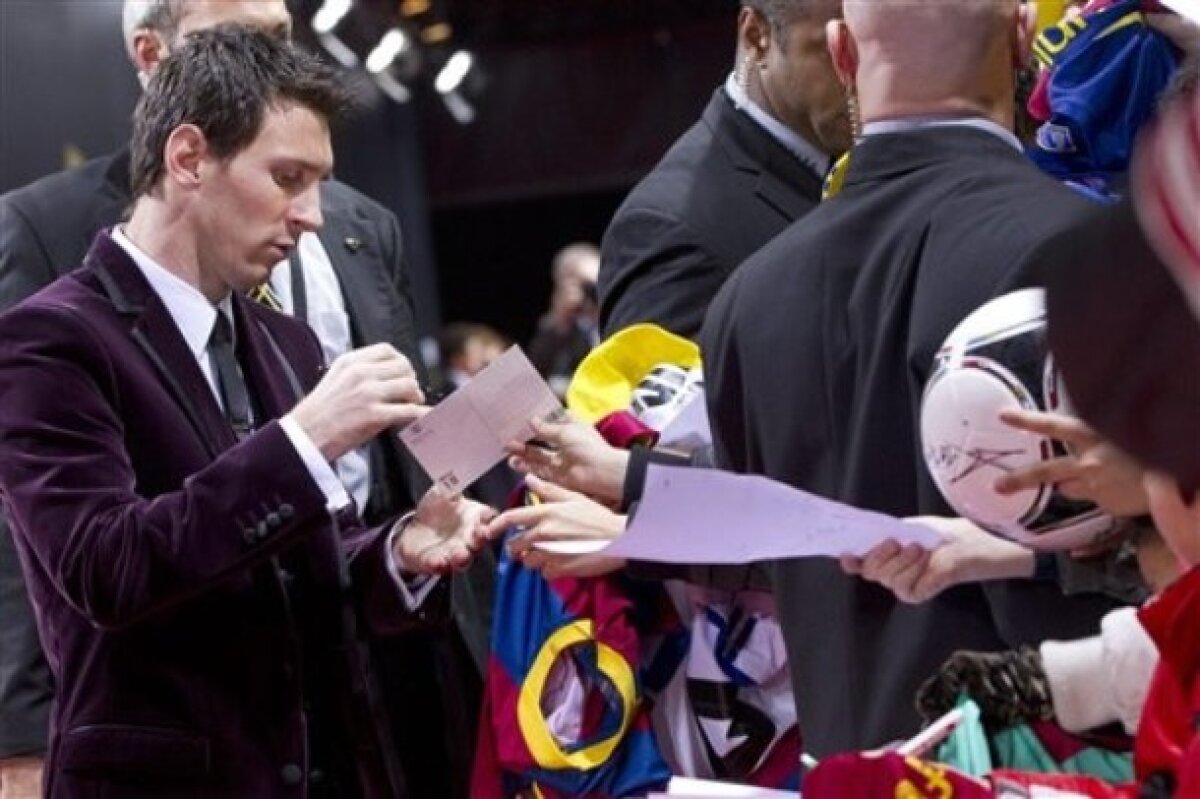 Messi a cîştigat "Balonul de Aur". Al treilea trofeu în 3 ani