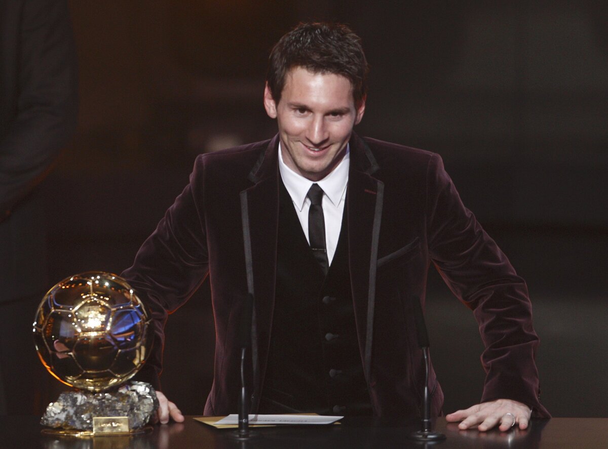 Messi a cîştigat "Balonul de Aur". Al treilea trofeu în 3 ani