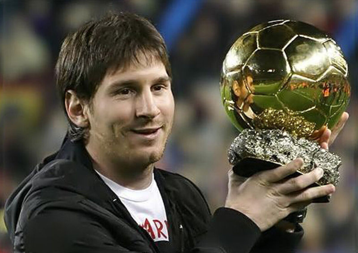 GALERIE FOTO Messi, cel mai tînăr, Cannavaro, cel mai bătrîn. Balonul de Aur nu ţine cont de vîrstă ;)