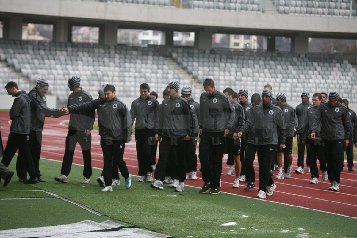 FOTO ”U” Cluj nu renunţă la Europa: ”Vom recupera punctele pierdute”