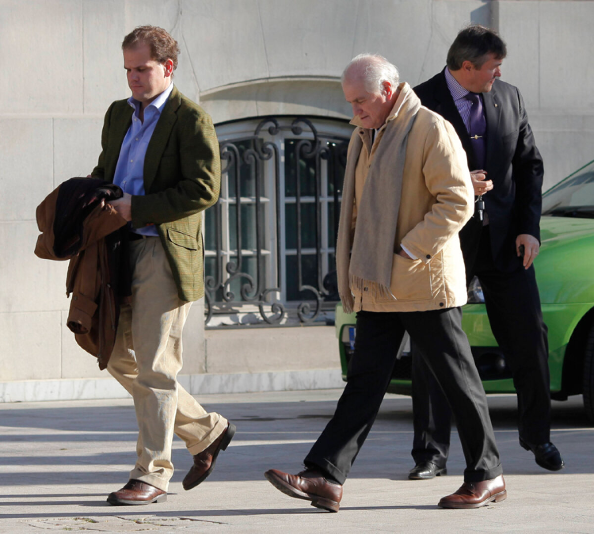 GALERIE FOTO Fostul şef al Realului, Calderon, i-a cerut "fratelui de cruce" Becali mîncăruri speciale