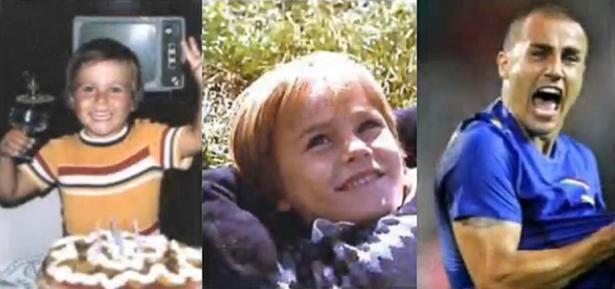 FOTO Amintiri din copilărie. Şi fotbaliştii de zeci de milioane au fost copii :)