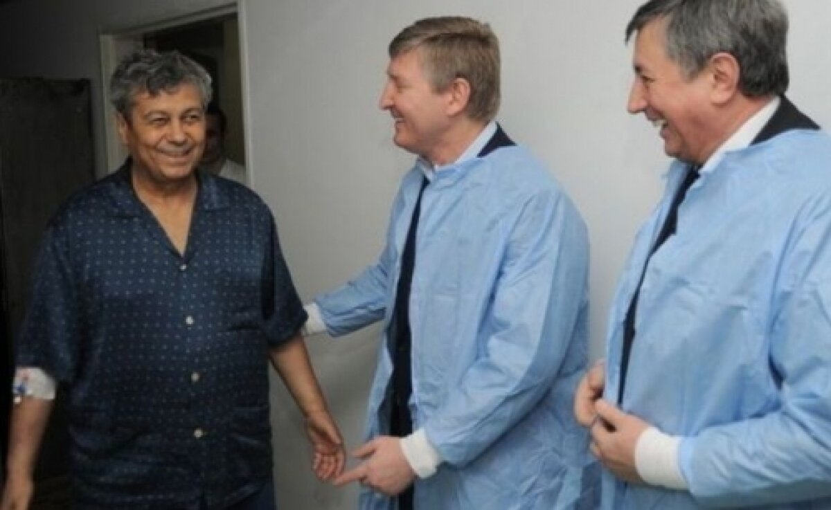 Lucescu, primele declaraţii în Ucraina după accident: ”Sînt bine. Cît de curînd voi fi la datorie”