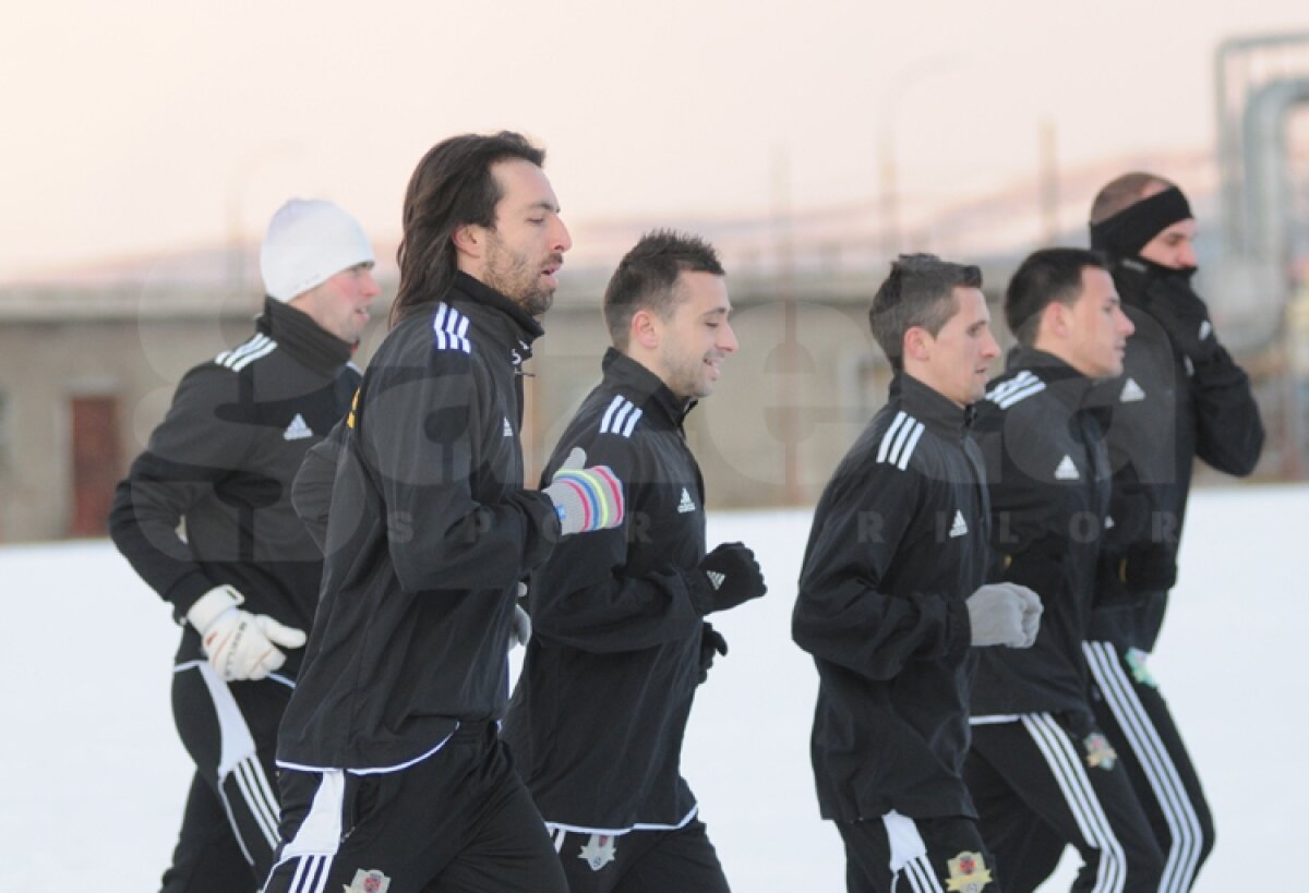 FOTO Wesley s-a reacomodat cu frigul la primul antrenament cu FC Vaslui