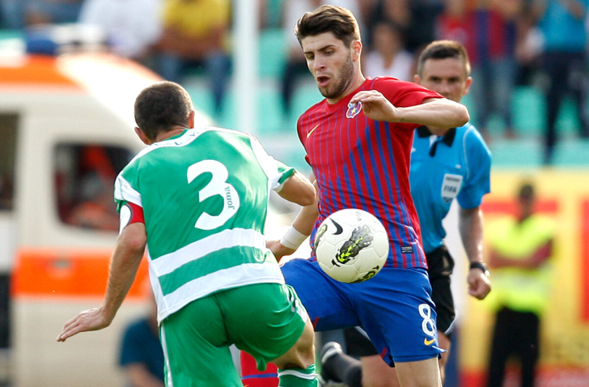 Răduţ speră să prindă din nou un loc de titular la Steaua: "Îmi dau seama că sînt bun!"
