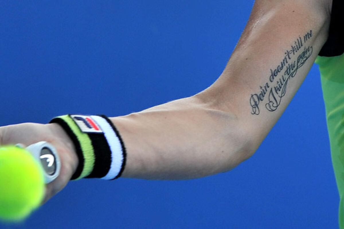 Top 10 cele mai tari tatuaje de la Australian Open!