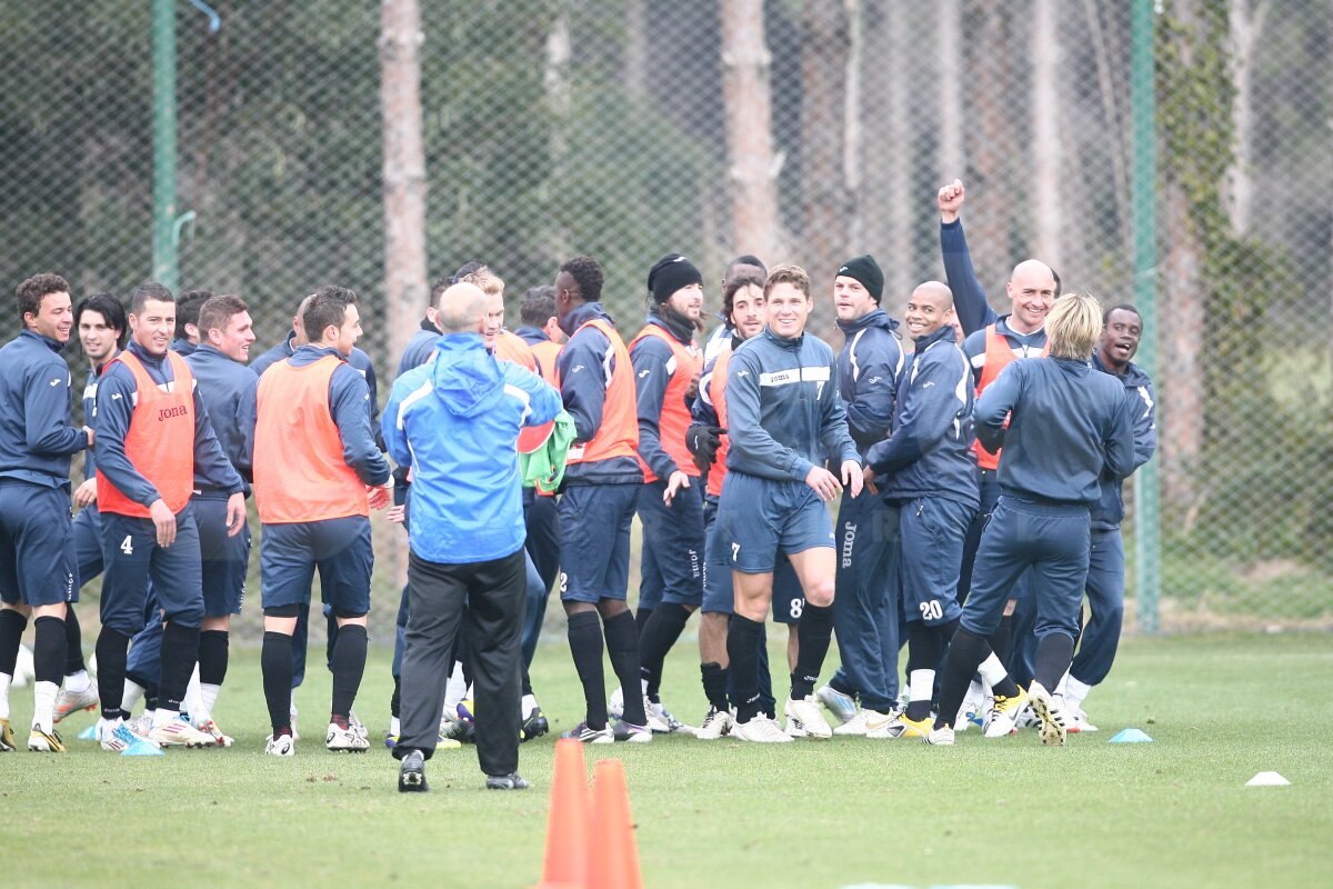 FOTO Imagini din cantonamentul lui CFR, din Antalya