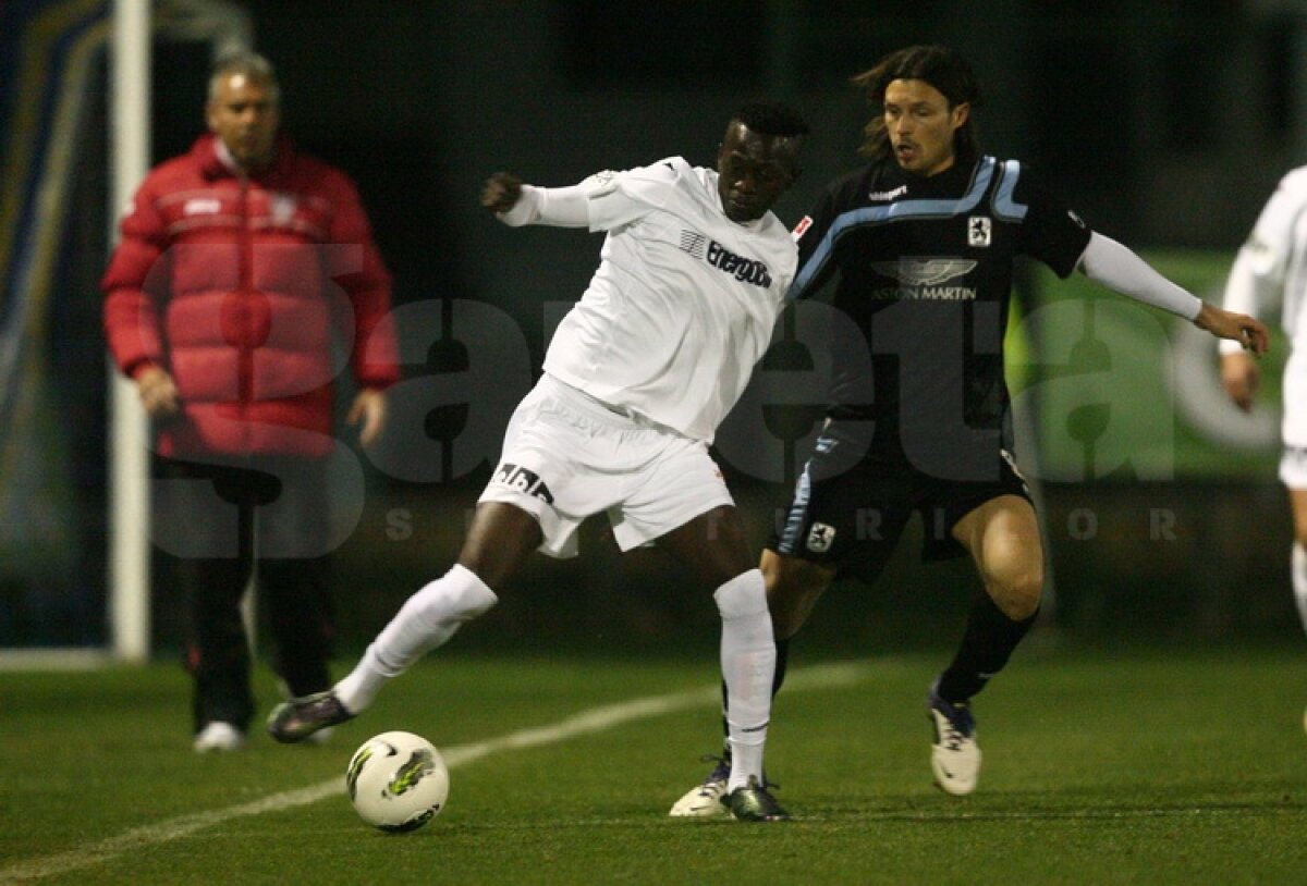 FOTO Echipa lui Costa a pierdut primul amical din Antalya » CFR Cluj - TSV Munchen 1860 1-2