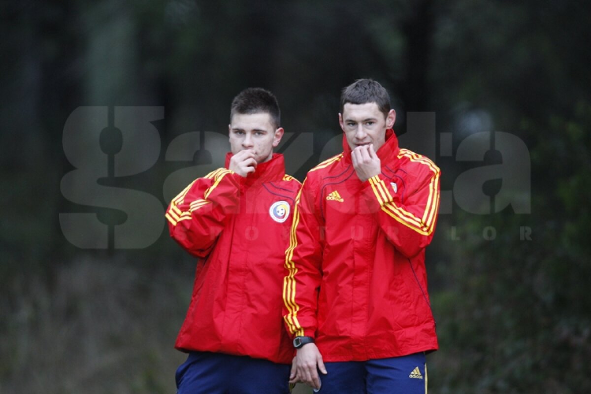 FOTO » "Tricolorii" au efectuat primul antrenament în Antalya pe o ploaie măruntă