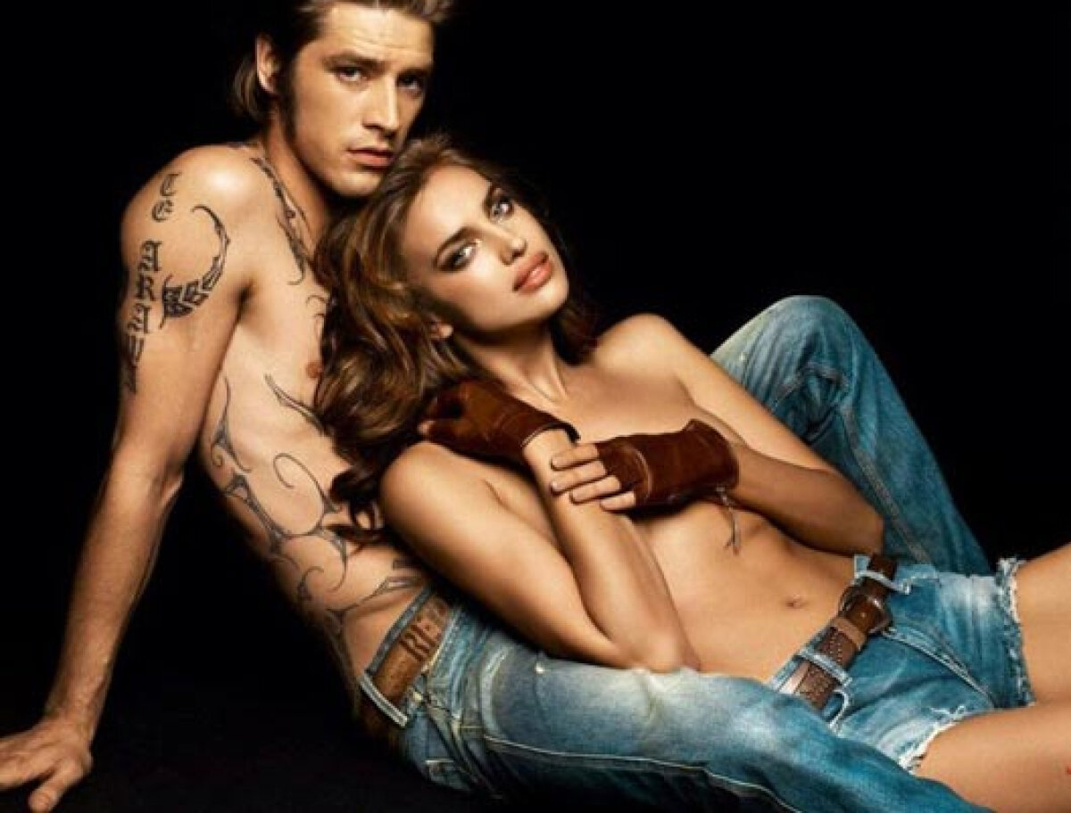 FOTO » Iubita lui Cristiano Ronaldo a pozat topless în braţele altui bărbat