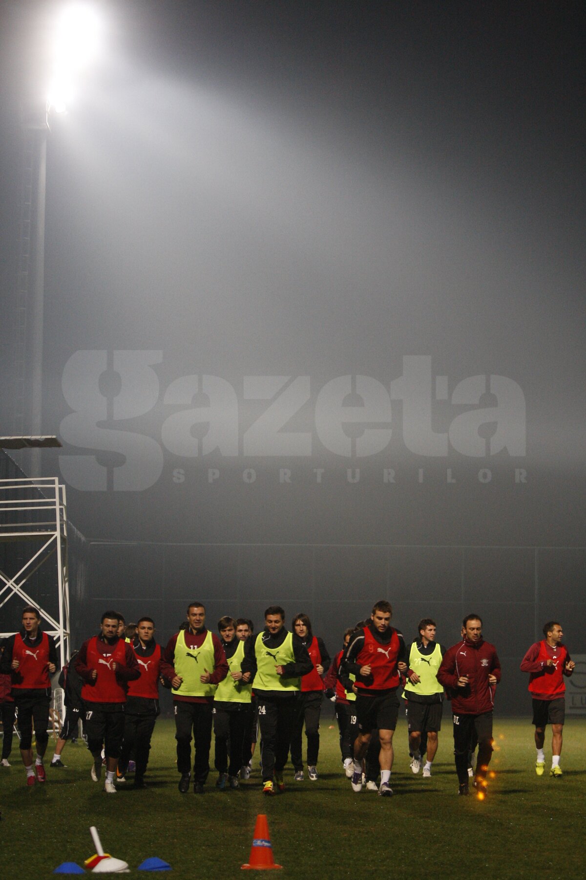FOTO Herea s-a pregătit separat la primul antrenament al Rapidului în Antalya