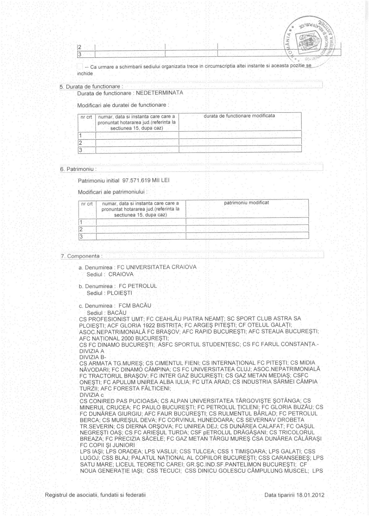 UPDATE » Cataclism în fotbalul românesc? » Craiova prezintă dovezile conform cărora FRF ar activa ilegal de aproape 11 ani!