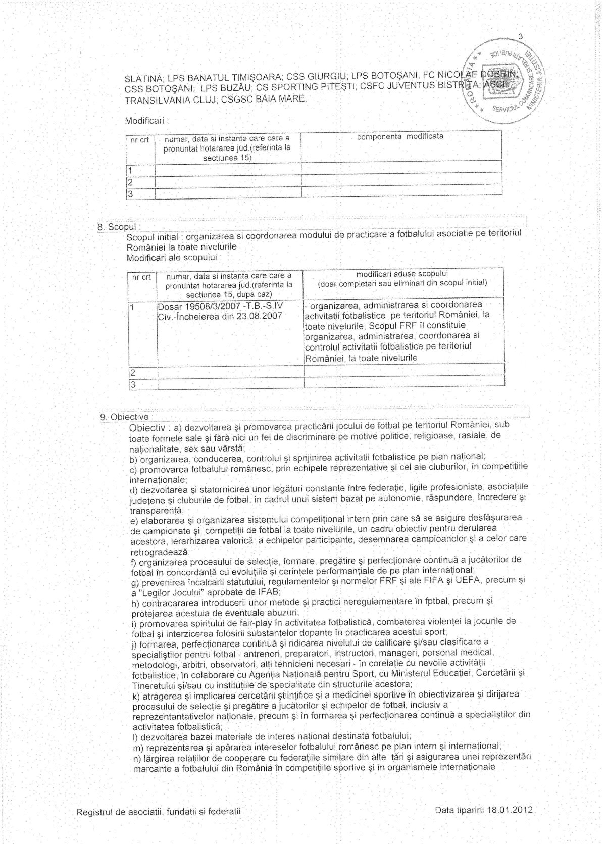 UPDATE » Cataclism în fotbalul românesc? » Craiova prezintă dovezile conform cărora FRF ar activa ilegal de aproape 11 ani!