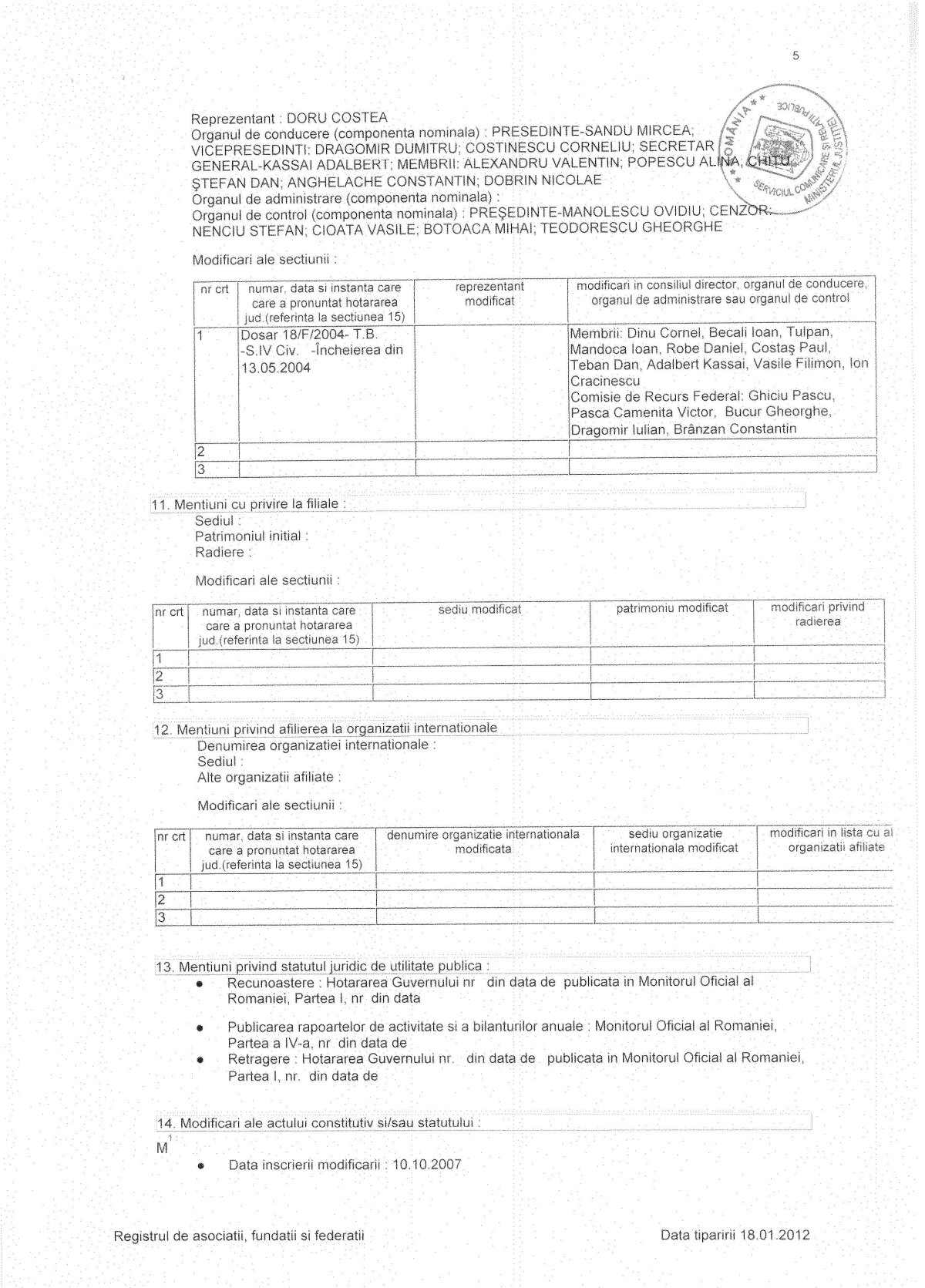 UPDATE » Cataclism în fotbalul românesc? » Craiova prezintă dovezile conform cărora FRF ar activa ilegal de aproape 11 ani!