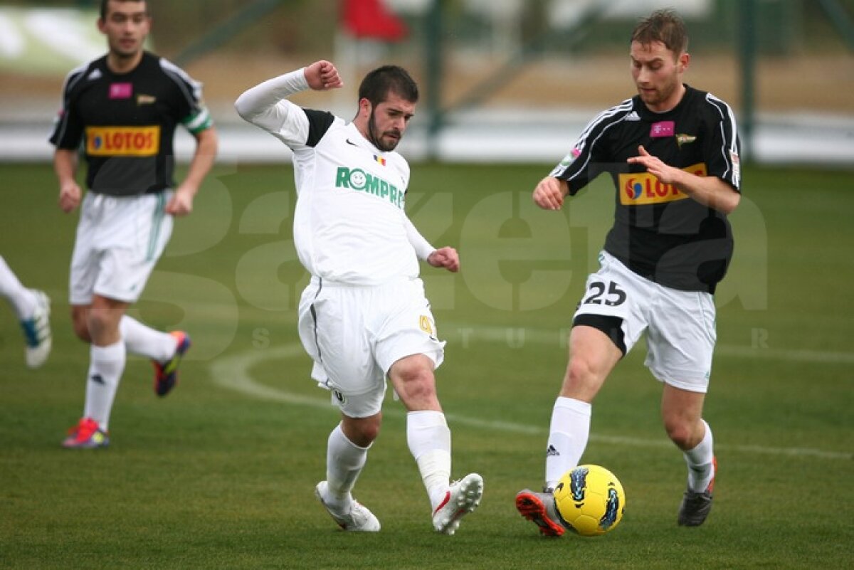 FOTO U Cluj - Lechia Gdansk 0-1. Clujenii au pierdut cu una din codaşele Poloniei