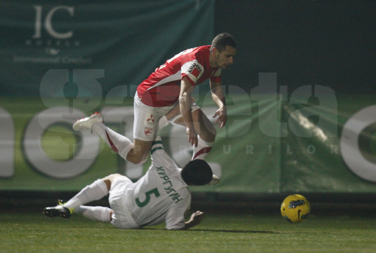 FOTO Dinamo, învinsă de o echipă din Kazakhstan cu 1-0