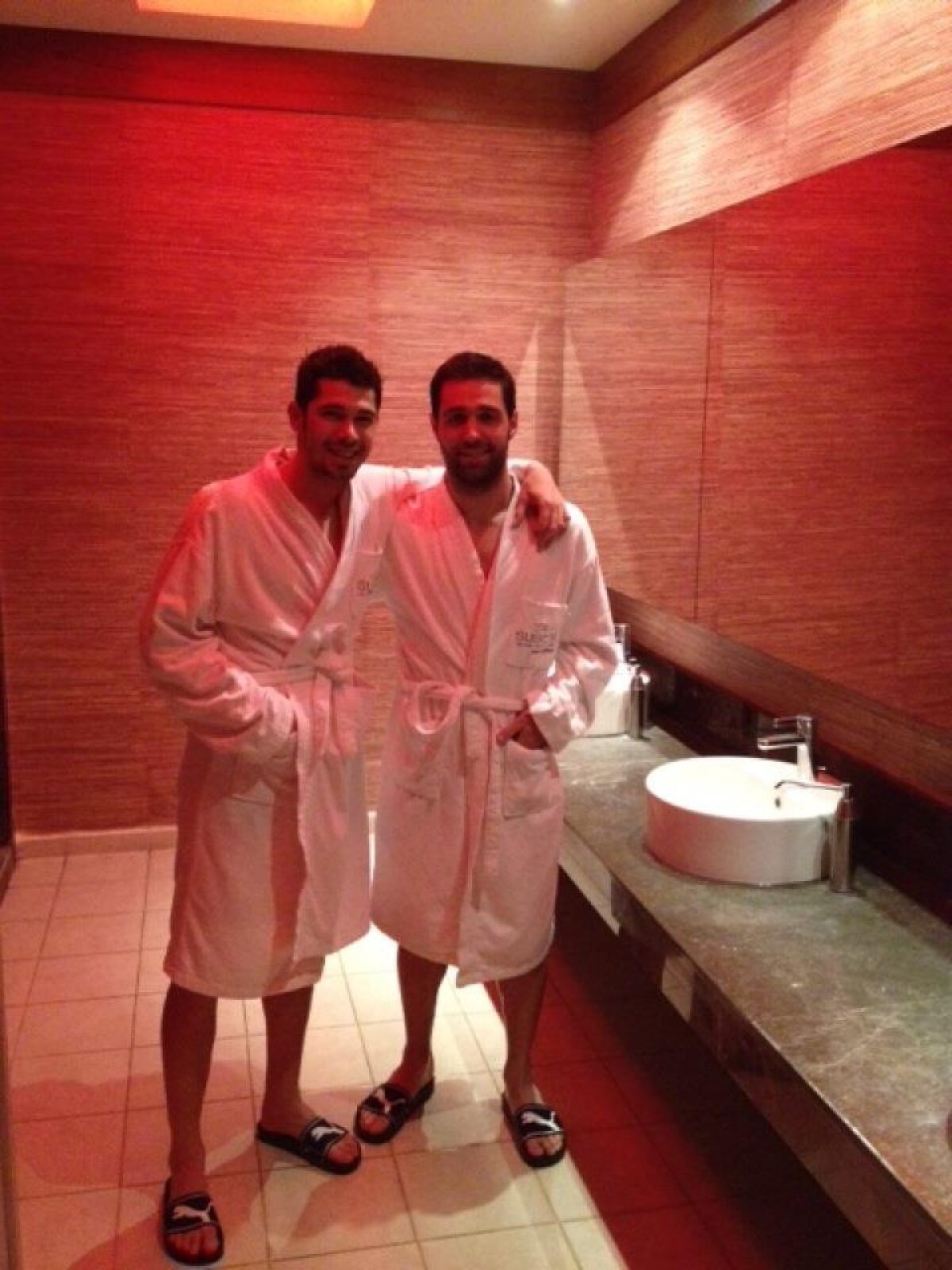 FOTO După faptă şi răsplată » Pauză de relaxare după prima victorie din Antalya