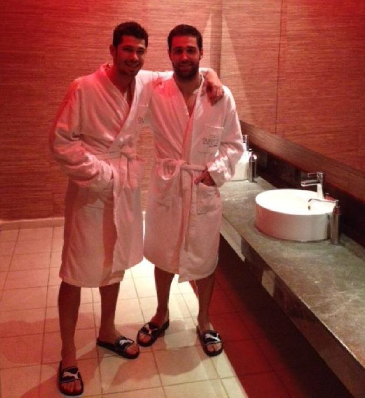 FOTO După faptă şi răsplată » Pauză de relaxare după prima victorie din Antalya