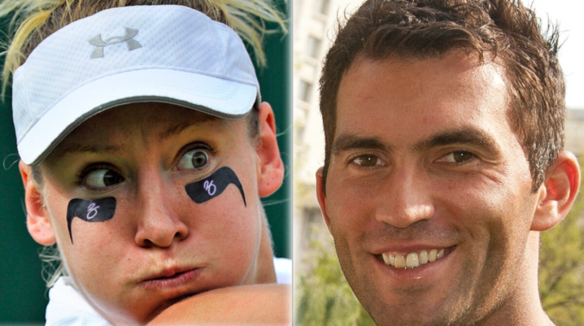 GALERIE FOTO Cu şosete lungi şi vopsită adesea pe faţă. Aşa joacă excentrica parteneră a lui Tecău